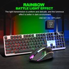 Wired Led Rgb Gaming Keyboard   Mouse Combo  Mechanical Feeling  104 Key