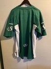 Reebok Saskatchewan Roughriders Cfl Football Jersey Green White Men s Large L