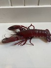 Realistic Plastic Lobster Decoration Fisherman Prop Seafood 11 5 Inch