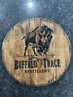 Authentic Buffalo Trace Full Logo Distillery Bourbon Barrel Head 21 5    Diameter