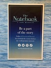 The Notebook Pre-broadway Autographed Playbill