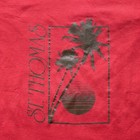 Vintage 80s St Thomas Tourist T Shirt Size M 1987 Single Stitch Red Made In Usa