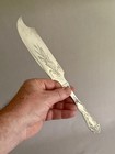 Rare Antique Reed   Barton Silver Plate Cake Knife - Art Nouveau  pearl  Pattern