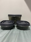 Lot Of 3 Rubbermaid Containers   1  7 Cup And  2  1 25 Cups