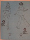 Mod Vtg 73 Simplicity 5796 Juniors Short Jumper Or Tunic Pattern 9 10 30 5b