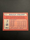 Brian Propp Signed Autographed Hockey Card