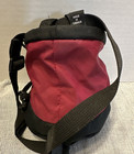 Vintage Arc teryx Carabiner Climbing Chalk Bag   Made In Canada Maroon   Black