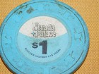 Vintage Nevada Palace Boulder Hwy Las Vegas  1 Casino Chip