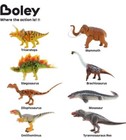 Boley 8 Pack 8  Authentic Dinosaur Set  The Gosnell Model - Educational   
