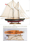 Sailingstory Wooden Sailboat Model Ship Bluenose 1 80 Scale Replica Medium