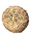 Handmade Seagrass Woven Basket vase 10 5in