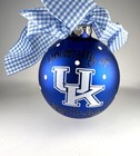 University Of Kentucky Coton Colors Christmas Ornament Go Big Blue New In Box