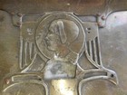 Goldsmiths   Silversmiths Co Arts   Crafts Sterling Tray 1900 Female Profile