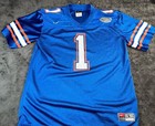 Nike Team Authentic Florida Gators Home Football Jersey  1 Women   s L Euc