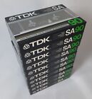 Vintage 1984 Nos Tdk Sa 90 High Bias Type Ii Blank Cassette Tapes  Lot Of 10 