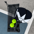 2-paddle Set   Black  Paddles  2 Balls  1 Bag Set