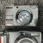 Camera Lot Of 6 For Parts Repair Untested Canon Powershot Nikon Coolpix Mix 