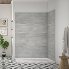 Ove Decors 15sap-misc60-wm Misty 59-11 16  X 32  X 80  Four Panel - Grey