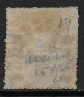 Barbados Scott 17 Used Fine - 1861  4p  Rose Red Britannia Issue