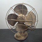 Vintage Westinghouse Art Deco Desk Fan Model 10-la4 Oscillating Fan Works Read