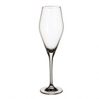 Villeroy   Boch La Divina Champagne Flutes Glasses 8 75 Oz 4 Pcs Crystal 10  Nib