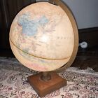 Replogle 12    World Premier Series Lighted Globe Antique Style Raised  1980 s 