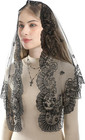 Catholic Veils For Women Mass  Seven Sorrows Sacred Heart Embroidered Church 
