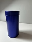 Teavana Pure Blue 8oz Loose Leaf Tea Tin Canister - Storage Container Empty