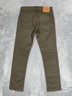 Levis 511 Jeans Mens 31x32 Green Stretch Slim Fit Pants Waterless