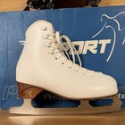 Risport Venus Women   s White Figure Skating Ice Skates Size 26 0  uk 5 5  Box Inc