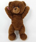 Build A Bear Posable Teddy Bear Plush 16  Brown Jointed Stuffed Animal