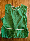 Lot Of 2 - Vintage Retro Store Bought Full Apron - Great Fabrics