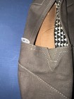 Toms Women s Olive Green  Brown Canvas Slip-on Shoes