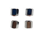 Set Of 4   Harley Davidson Chrome Air Valve Caps With Tightening Wrench