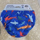 Swimways Reusable Shark Swim Diaper Boy s Medium 12m Nwt 2 Piece