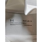 Under Armour Girls Coldgear Mock Neck Long Sleeve Base Layer White Ylg