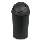 3 Gallon Round Swing Top Wastebasket Indoor Bathroom Kitchen Trash Can New