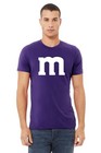 Halloween Team Men s Funny T-shirt Purple Size M Party Costume - Group