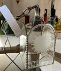 Vintage Atomic Starburst Etched Glass Lantern Pendant Light Lantern By Globe Mcm