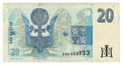 Czechia 20 Korun 1994 P-10 King P  emysl Otakar I Czech Republic Banknote