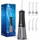 Dental Oral Irrigator Cordless Water Flosser Travel Teeth Cleaner Floss
