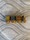 Vintage Wooden Train   Car With Blocks Sturdy Pull Toy Still Sealed