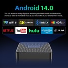 Android 14 Smart Tv Box 8k Hdmi Quad Core Hd Bluetooth Wifi Media Stream Player