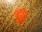 Zz Top Billy Gibbons Guitar Pick Transparent Orange Billy G Old No 44