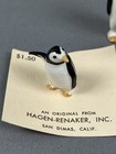 Hagen-renaker Miniature Penguin Figurines Penguin Family 6 Piece Set