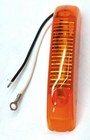 Amber Lens Clearance Marker Light 8 Amber Leds Thin Line 4 5  Long Gg 87520