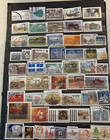 Collection Foreign On Cards Mint Used All British 125 Mint Australia N164 B