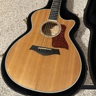 Taylor 612ce Grand Concert Cutaway Acoustic Electric Guitar   Case Compact Size 