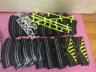 Vintage Artin 1 43 Slot Car Track 2 Lane Curve Tracks 16 Pieces White Lined Etc