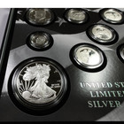 2017 Us Mint Limited Edition Silver Proof 8 Coin Set With American Eagle  55426n